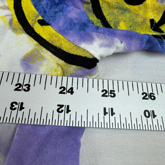 Phluid Project Tie Dye Smiley Face Button Down - XL - Picture 4 of 5